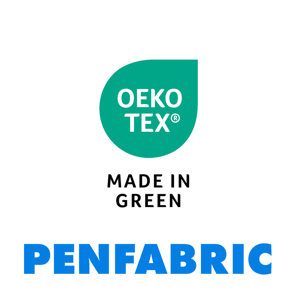 Penfabric and Made In Green logos