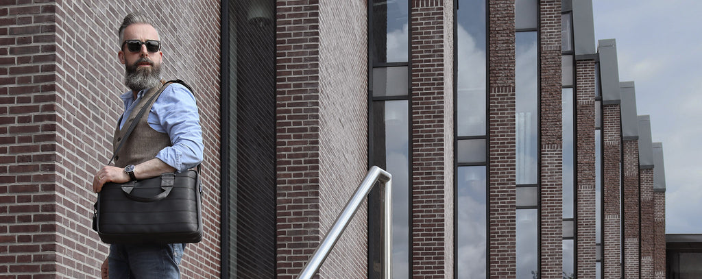 briefcases collection banner from the brand eKodoKi