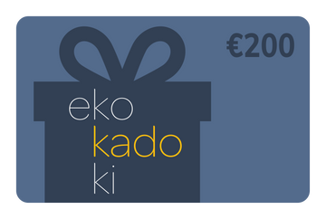 digital gift card with a value of 200 euros, from the brand eKodoKi