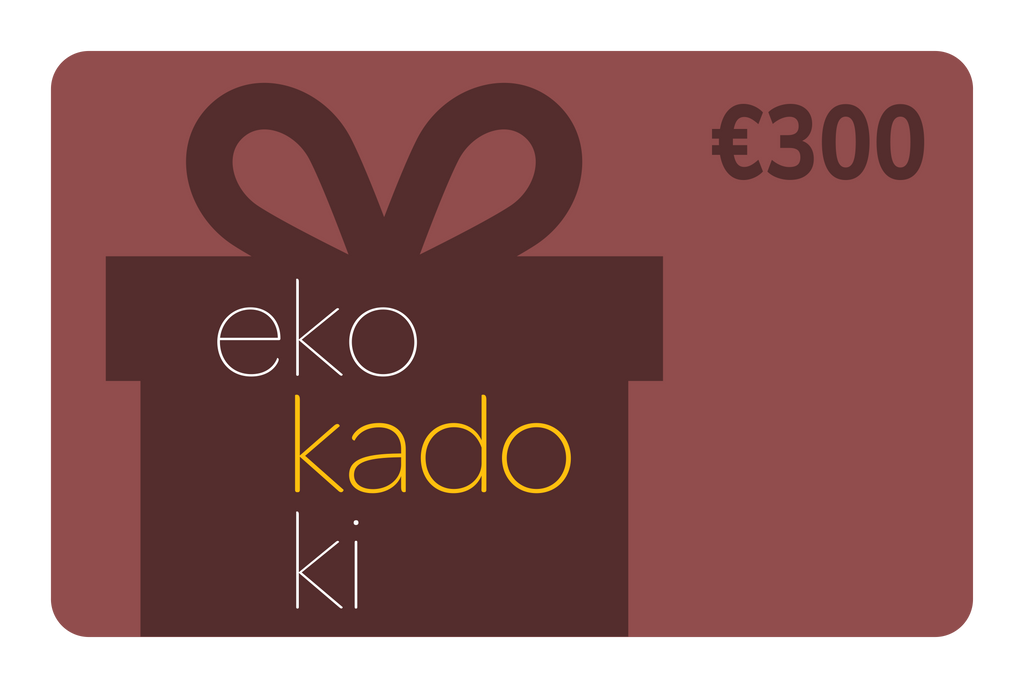 digital gift card with a value of 300 euros, from the brand eKodoKi