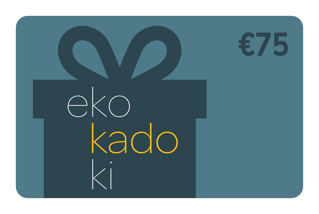 digital gift card with a value of 75 euros, from the brand eKodoKi
