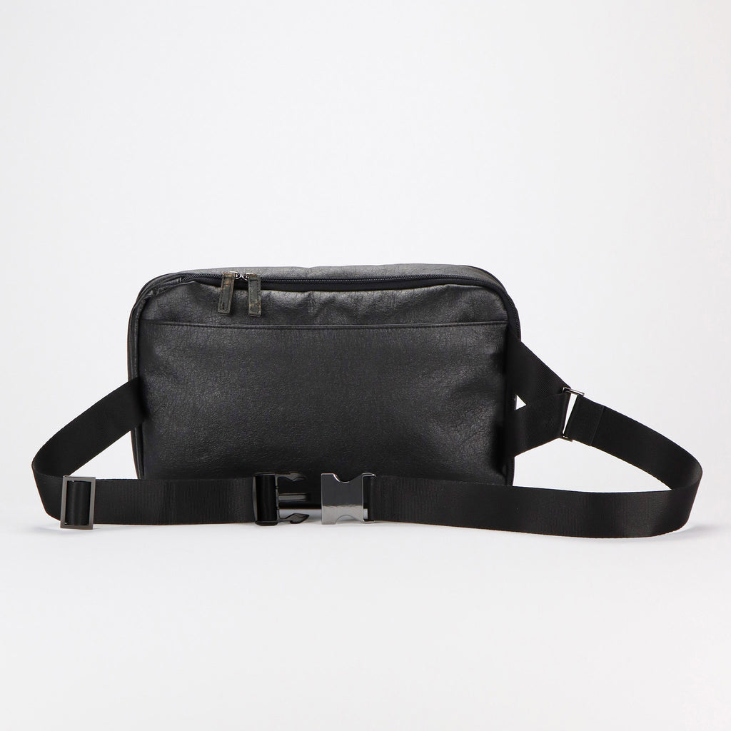 cork sling bag L black back laying eKodoKi KWORK