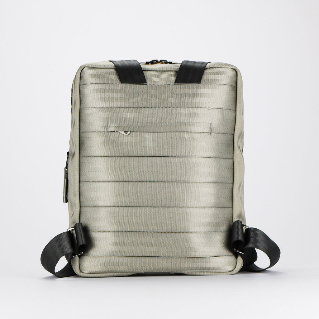 sand seatbelt backpack L anti-theft zipped pocket eKodoKi RE-BELT